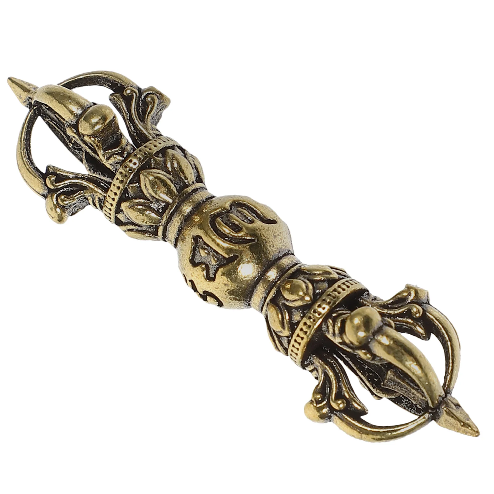 Vajra Pestle Decorative Crafts Religious Brass Light House Decorations Home Household Dharma Buddhism Ornaments