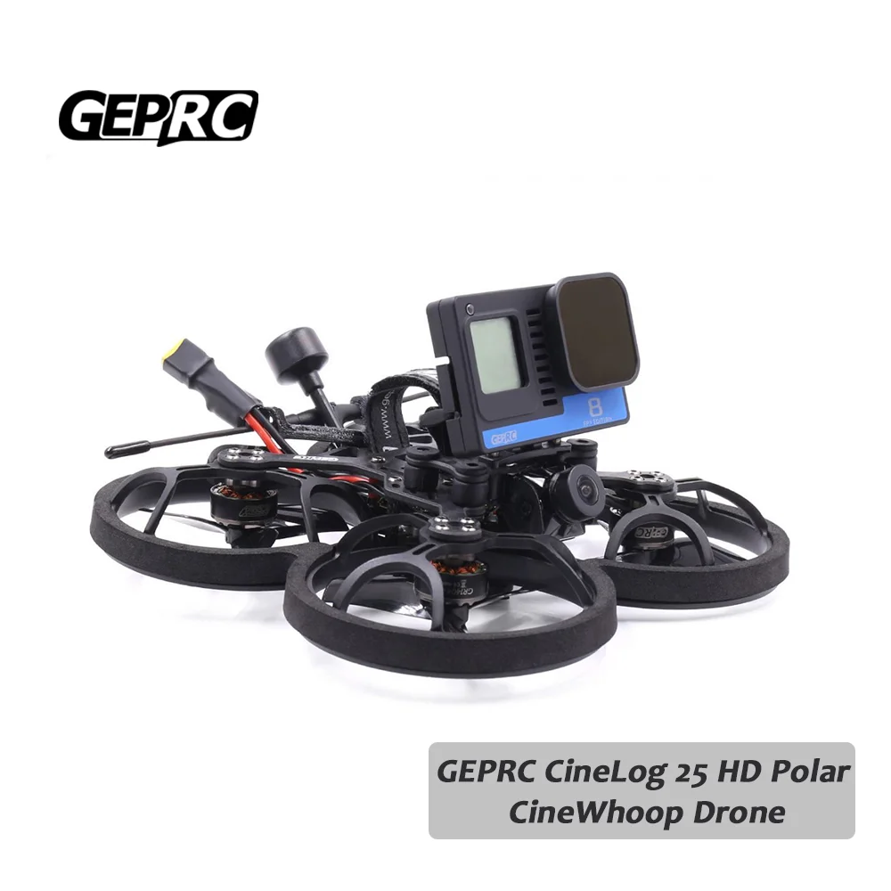 

GEPRC CineLog 25 HD Polar CineWhoop Drone WITH Nebula Nano / Nebula Pro / Nebula Polar Camera For RC FPV Quadcopter Drone profe