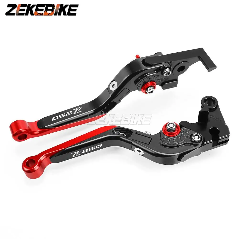 

Motorcycle Brakes Tie Rod Handbrake Brake Clutch Levers FOR KAWASAKI Z250 Z 250 2013-2021 2022 Adjustable Extendable Folding