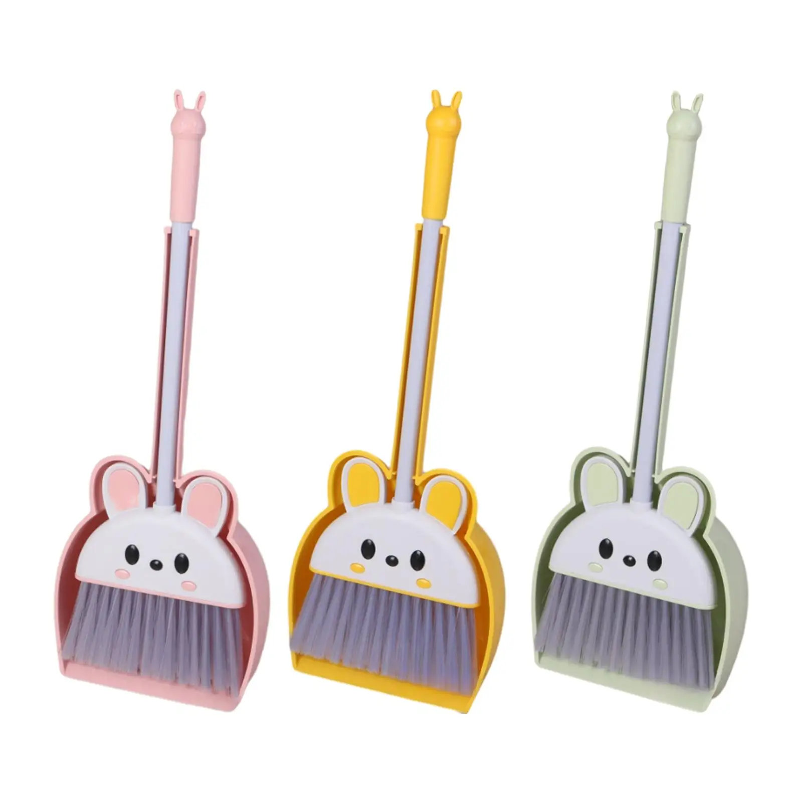 

Housekeeping Pretend Play Cleaning Tools Toddlers Broom Set Educational Mini Broom and Dustpan Set for Kids for Kindergarten