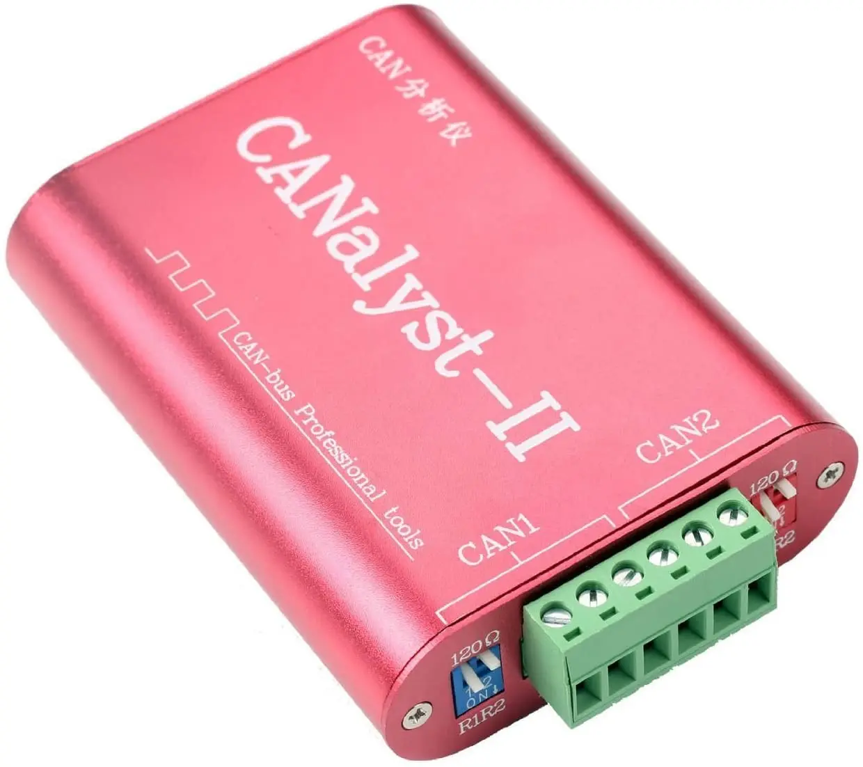 CANalyst-II USB для CAN-анализатора CAN-Bus адаптер преобразователя с поддержкой ZLGCANpro |