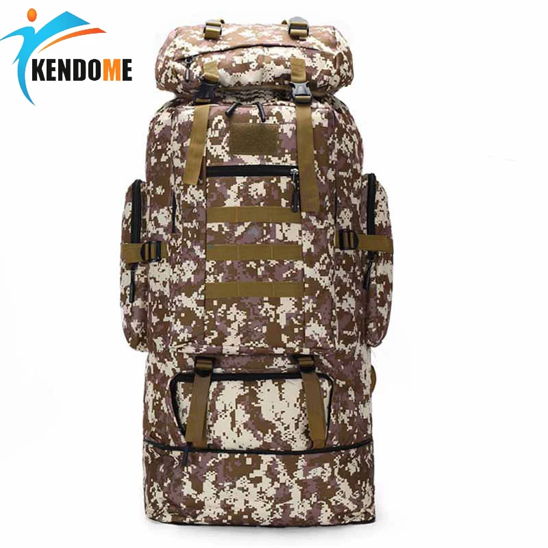 70L Military Tactical Backpack for Hunting Sports Bag Camping Hiking Backpacks Camo Army Molle Pack Outdoor Cycling Travel Bolsa