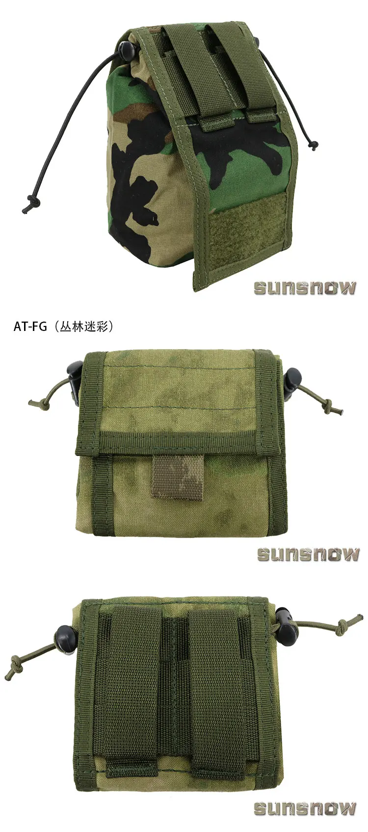 Tactical Belt Folding Bag Military Fan Version 1.0 Recycling Bag Collection Bag Version 2.0 Tool Storage Bag Sorting Bag