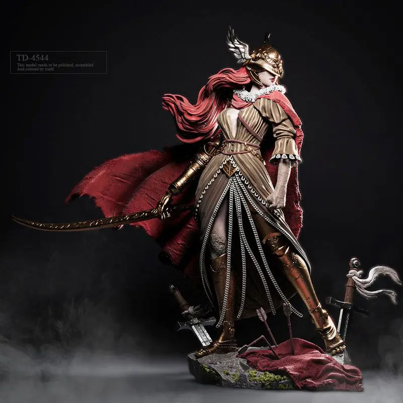 Длинный 3D меч вердун 50 мм модель из смолы миниатюрные фигурки солдат сборная