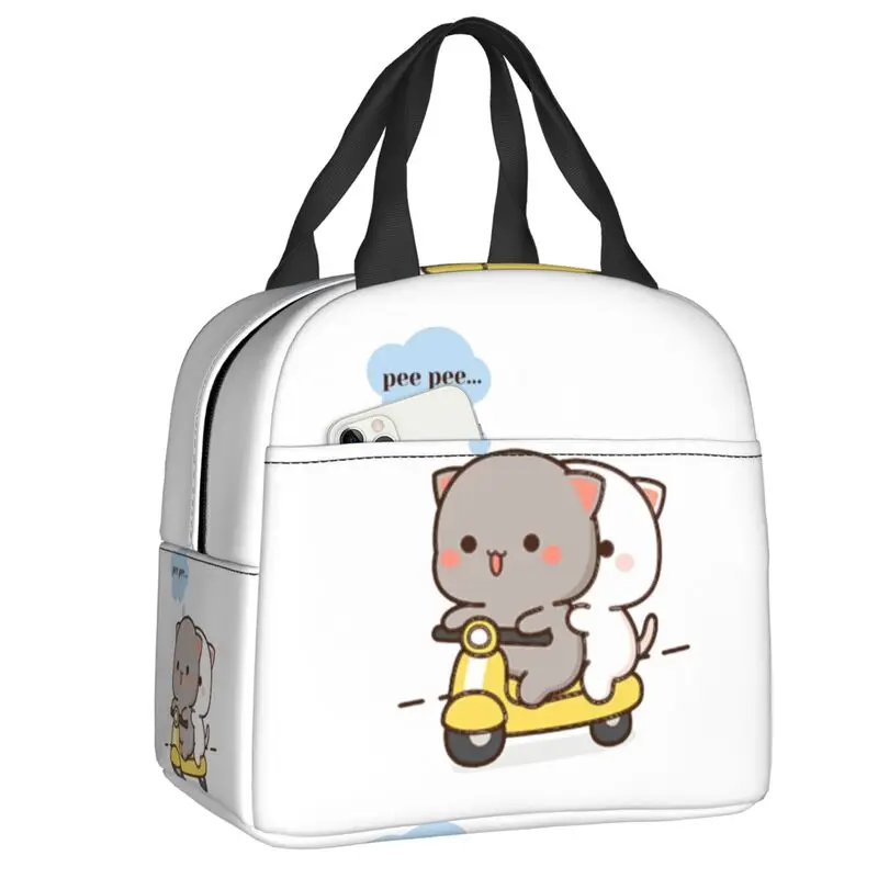 

Портативный Ланч-бокс Peach And Goma для питьевого чая, многофункциональный охладитель для кошек, Термоизолированный Ланч-бокс для офиса и работы