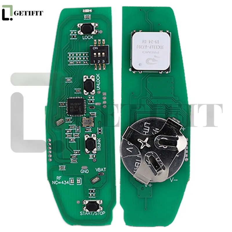 Умный автоматический ключ дистанционного управления 433 92 МГц ID46 чип для BYD Qin PLUS DM-i