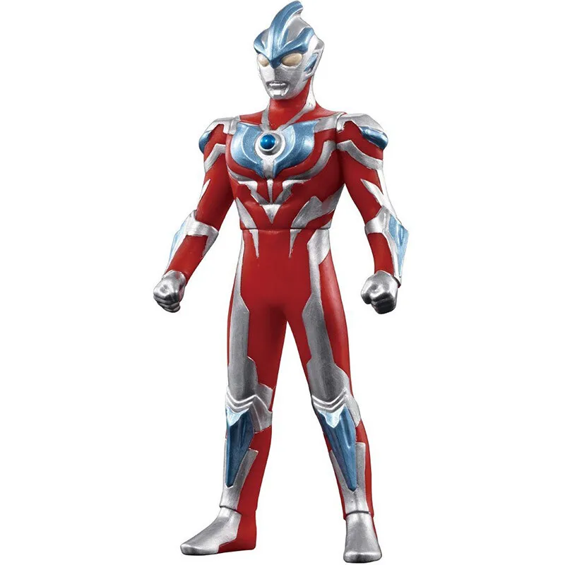 BANDAI Bandai Ultraman 500 Series 1 Мягкая резиновая модель Детская игрушка 14 см Galaxy