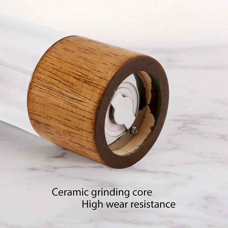 SEWS-Мельница для перца Прозрачная мельница Измельчение соли Керамический