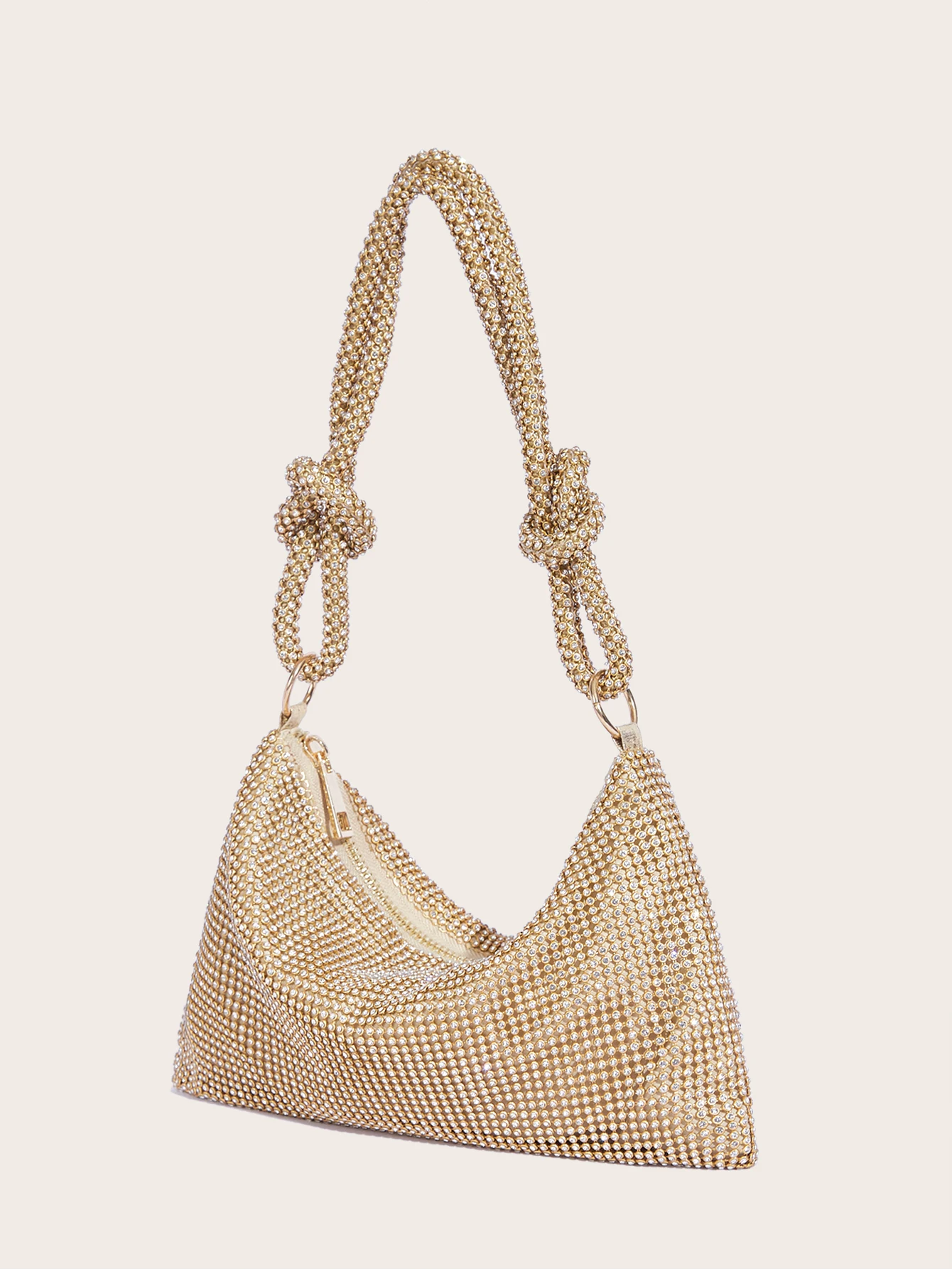 Женская Складная блестящая вечерняя сумка элегантная роскошная женская