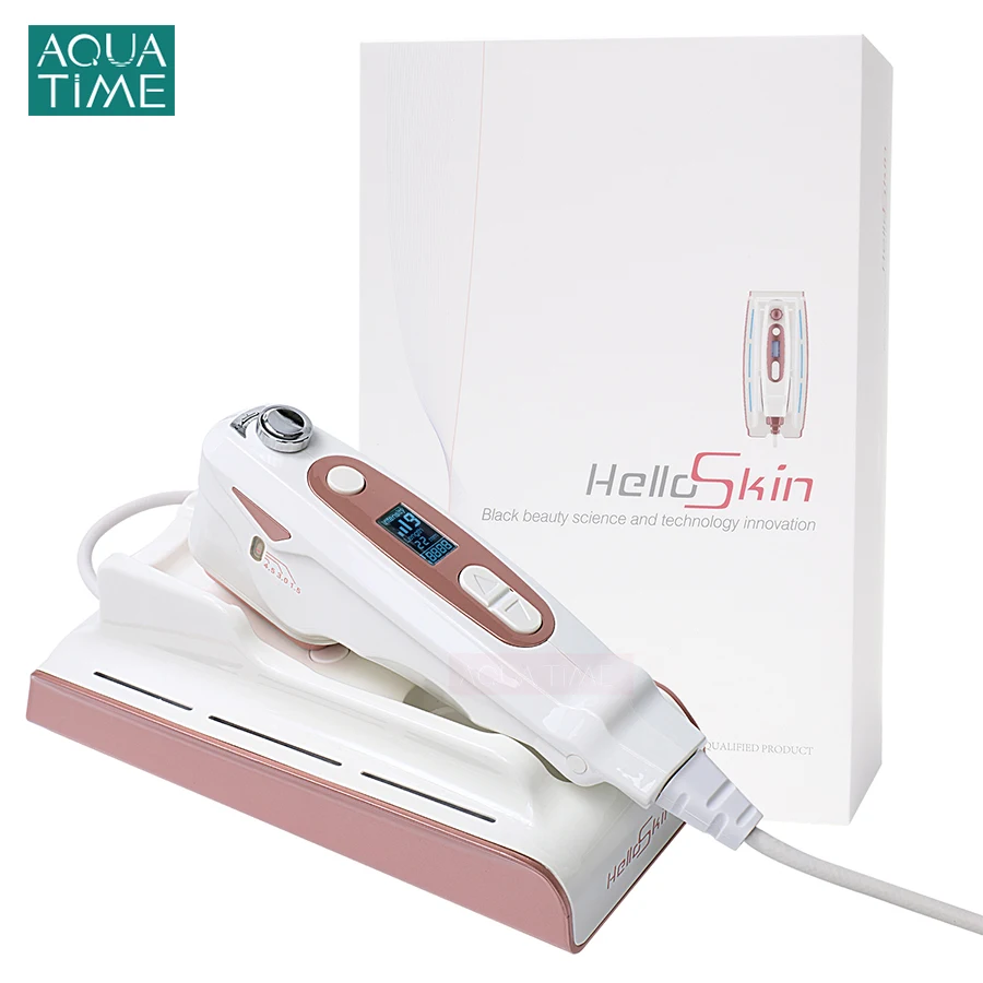 

Новое обновление Hello Skin Hifu профессиональная машина с Hifu RF терапией, лифтинг лица, удаление морщин для женщин