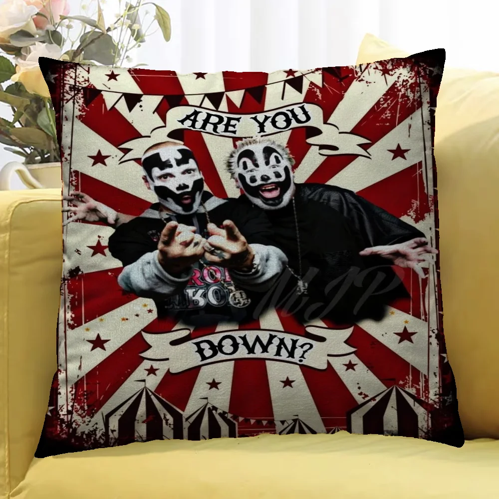 Наволочки I-crazy с изображением клоуна повязки ICP Juggalo Faygo 45x45 Декоративные Чехлы для