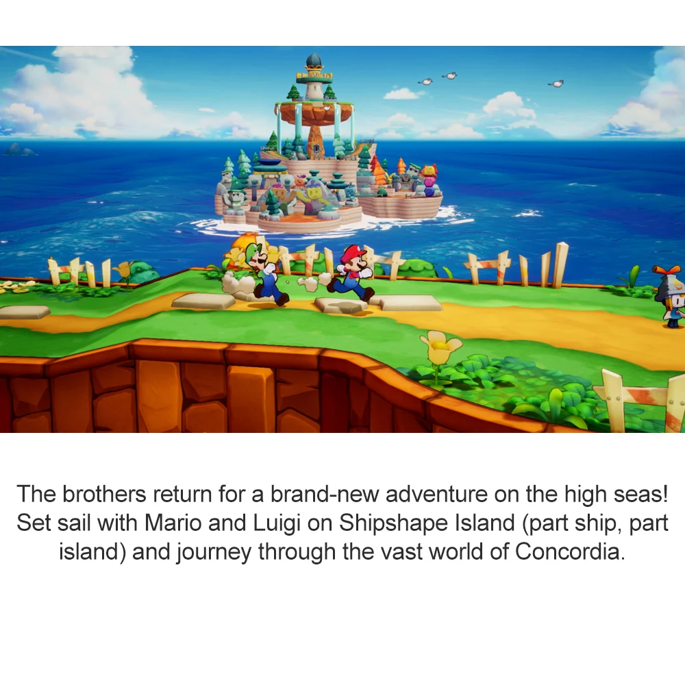 Mario &amp Luigi: Brothership nintendo switch игры Игра Марио и Луиджи: братский корабль Nintendo Switch