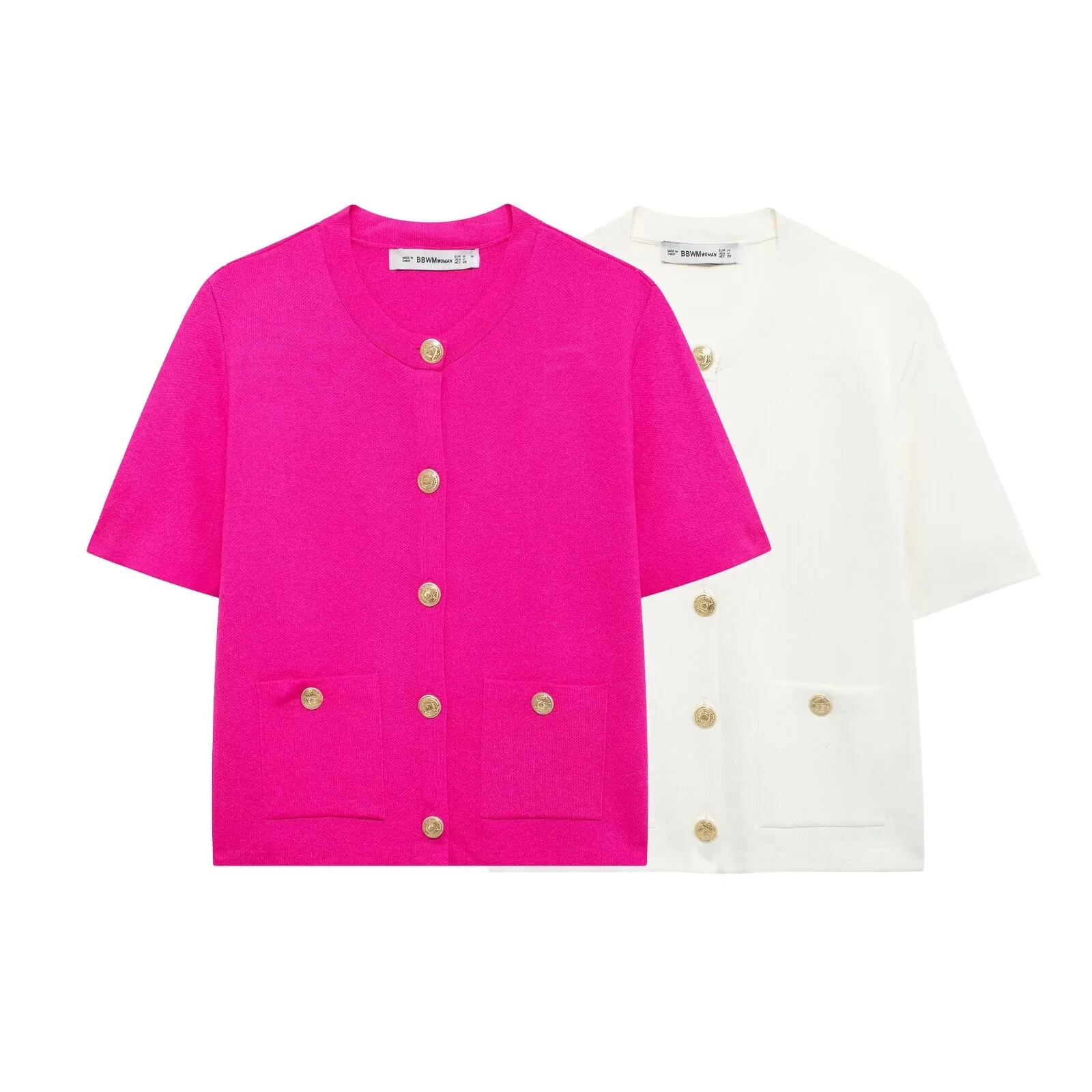 Женский трикотажный кардиган на пуговицах EDSA повседневный винтажный свитер с