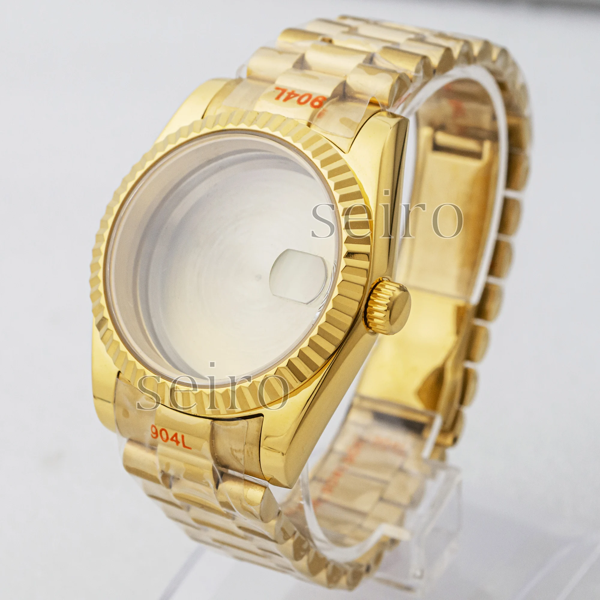 Часы наручные с сапфировым стеклом 36/39 мм