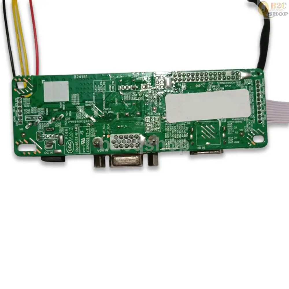 Фото 20pin LB121S03-TL01 TL04 800X600, универсальная Фотографическая плата для ЖК-драйвера, комплект контроллера монитора для HDMI-совместимого VGA №4