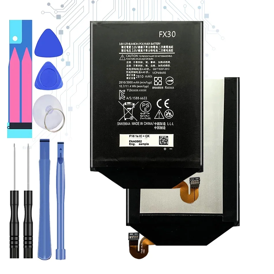 Аккумулятор FX30 3000 мАч для Motorola Moto X Pure Edition Style + 2 XT1570 XT1572 XT1575 FX 30 XT 1570 1572