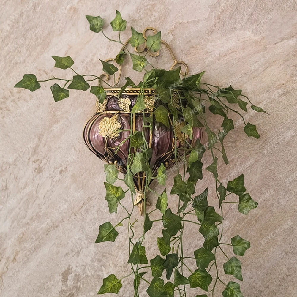 Украшение в ретро стиле и настенная подвеска искусственная выдувная стеклянная
