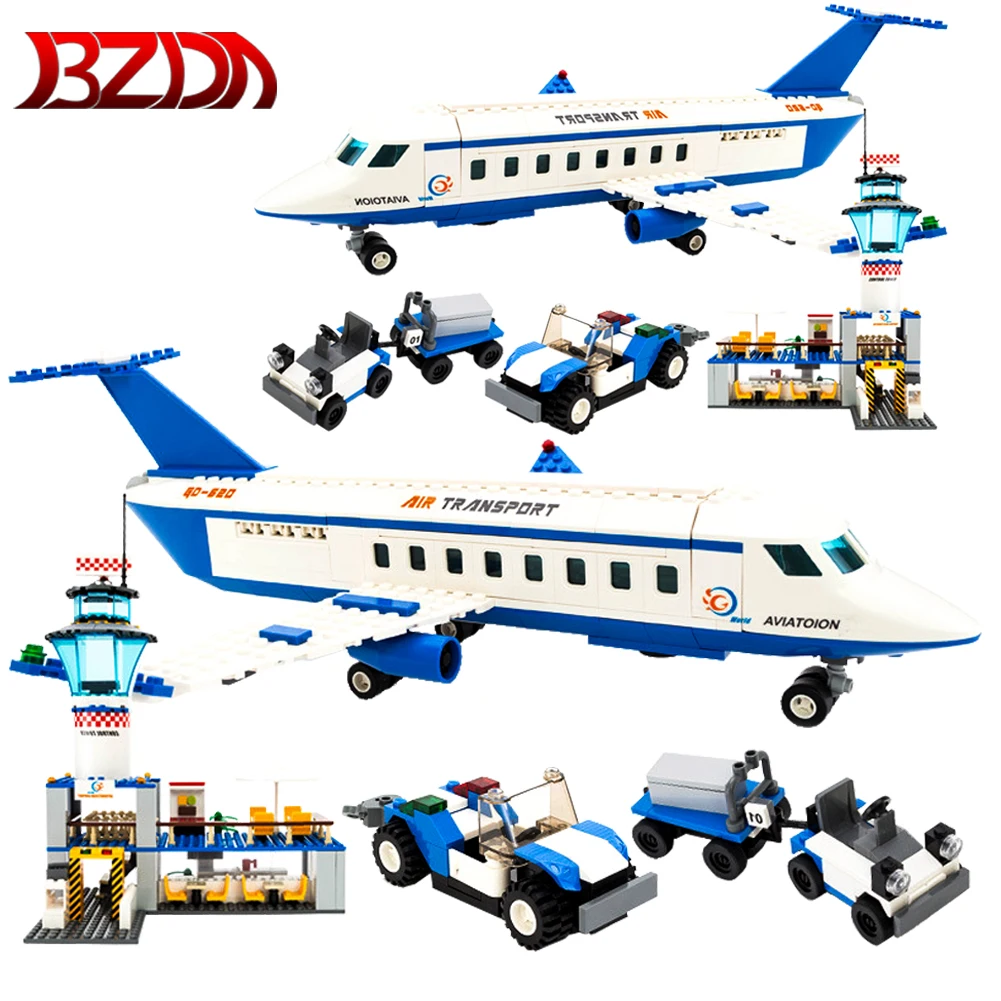 BZDA авиация самолет Friends большой пассажирский MOC аэропорт терминал модель