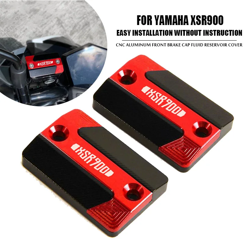 Motorcycle Parts For YAMAHA XSR900 XSR xsr 900 2016 2017 2018 2019 Front & Rear brake Fluid Cylinder Master Reservoir Cover Cap