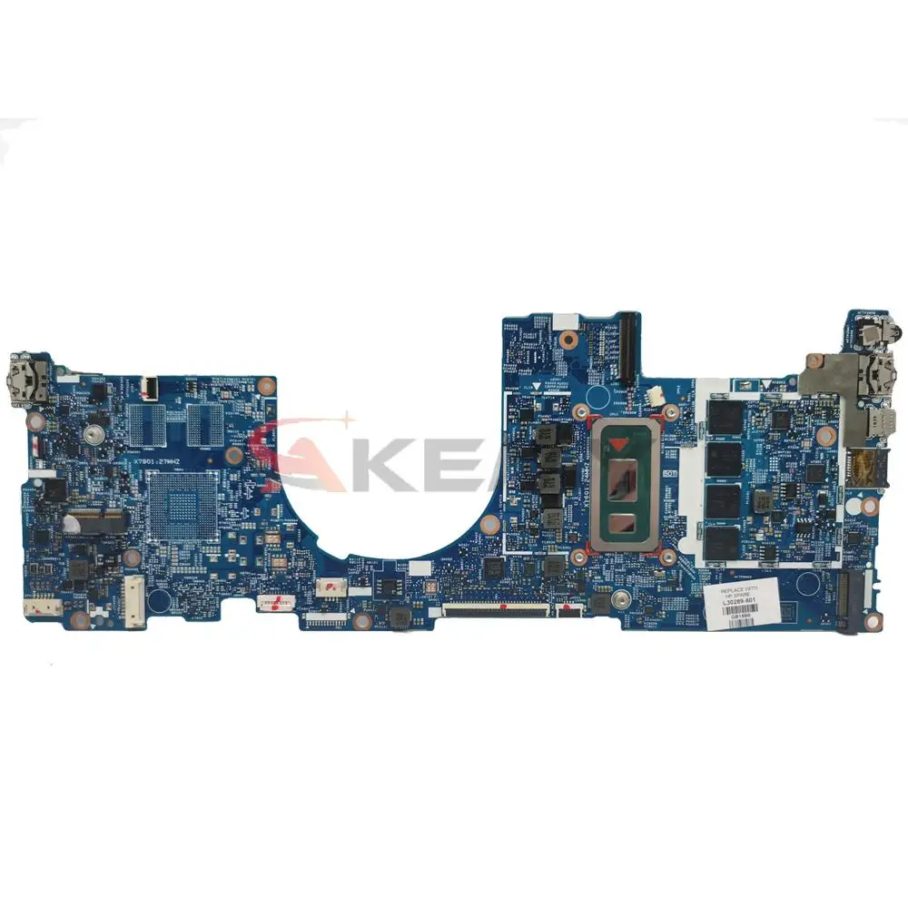 Фото Материнская плата для ноутбука HP ENVY 13-AH, системная плата со стандартным i7-8565U CPU MX150 GPU 8 Гб RAM 17946-1, материнская плата №4