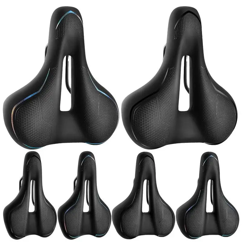Seat Waterproof Padded Cushion Seat For Road Bike Universal 
