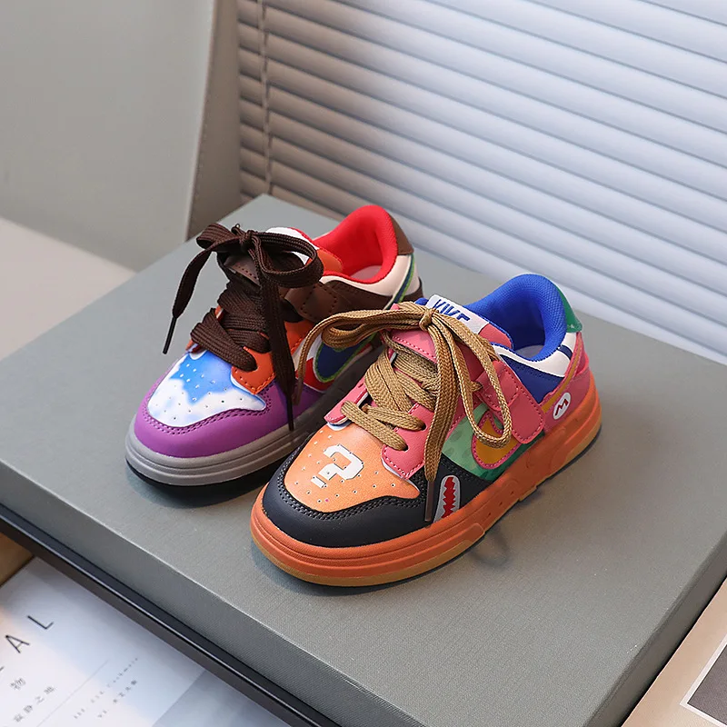 Детская обувь для мальчиков размеры 27-36 Корейская версия мандаринка