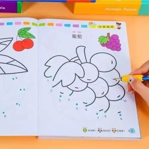 Рисунок 6 - Детский пазл для рисования с линиями