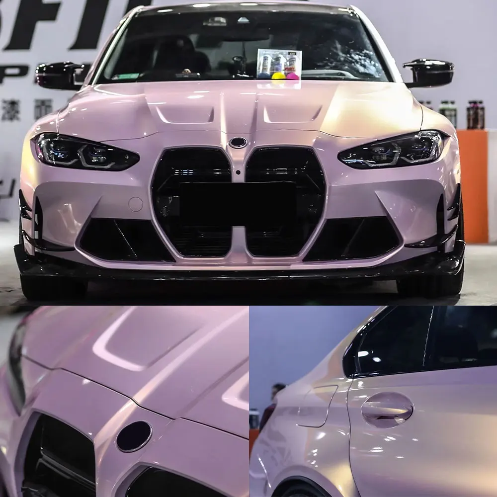 Матовая черная фотопленка наклейка для автомобиля на окно отделка консоли