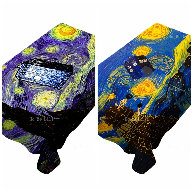 The Tardis In Starry Night Doctor Who кроссовки antart постеры смешная пародия искусство плавное