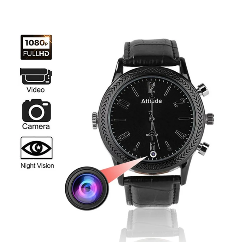 

Night Vision Camera Watch for Men Adult Smart Wristband Strap DV V Photo Video Recorder Watch smart watch