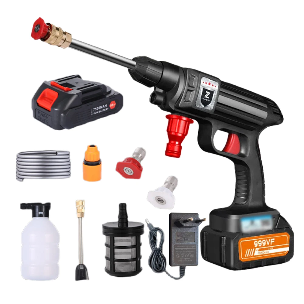 

Беспроводной пистолет для мойки автомобиля под высоким давлением, 1500 Вт