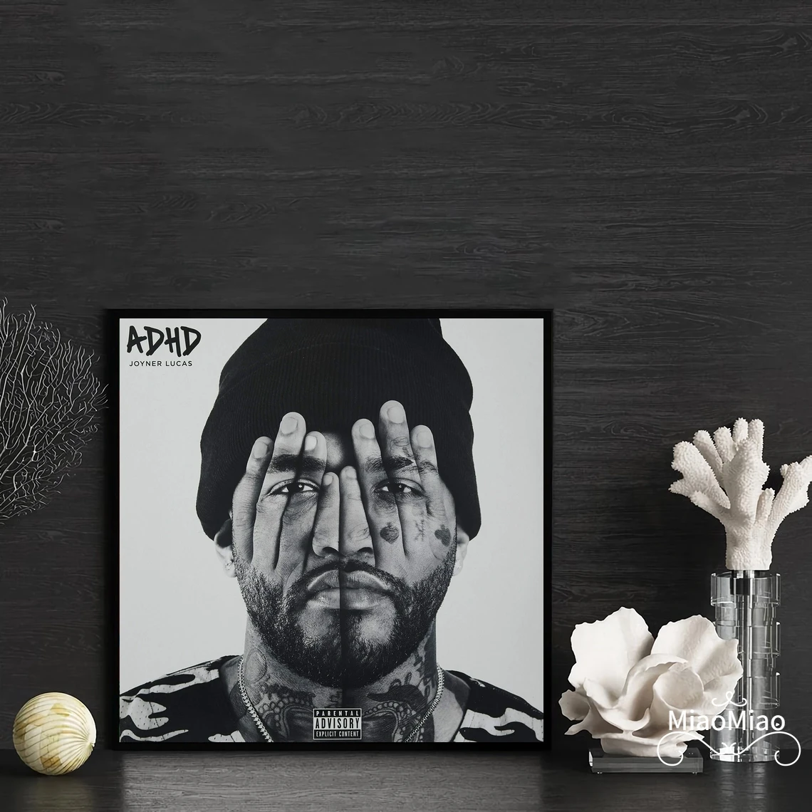 

Joyner Lucas Adhd музыкальный альбом, Обложка, Постер, холст, Художественная печать, домашний декор, настенная живопись (без рамки)