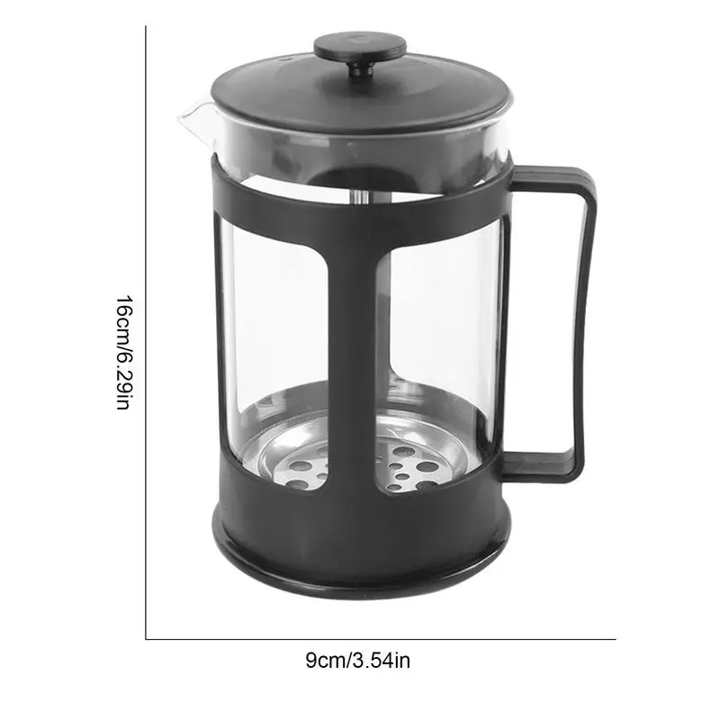 French Coffee Press Durable Drop-proof Glass House Brewer Multifunctional Heat Resistant Kitchen Gadget For Tea Cream Milk images - 6