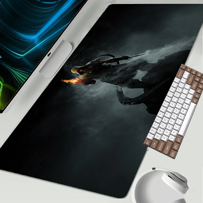 

The Elder Scrolls V Skyrim Gaming Mouse Pad Pc Accessories Mousepad Keyboard Mat Cool Computer Offices 900x400 Anime Mouse Mats