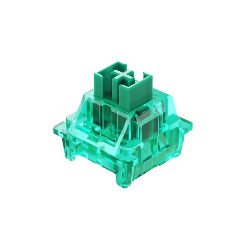 Фото Механический переключатель Outemu Jade Linear 3PIN для клавиатуры, звук Mahjong, с возможностью горячей замены №2