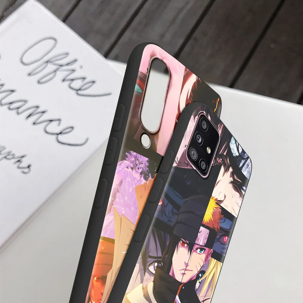 case for samsung galaxy a52 a12 a51 a32 a21s a71 a22 a53 a31 a72 a02s a23 a11 a41 a33 luxury phone cover naruto hot comics funda free global shipping