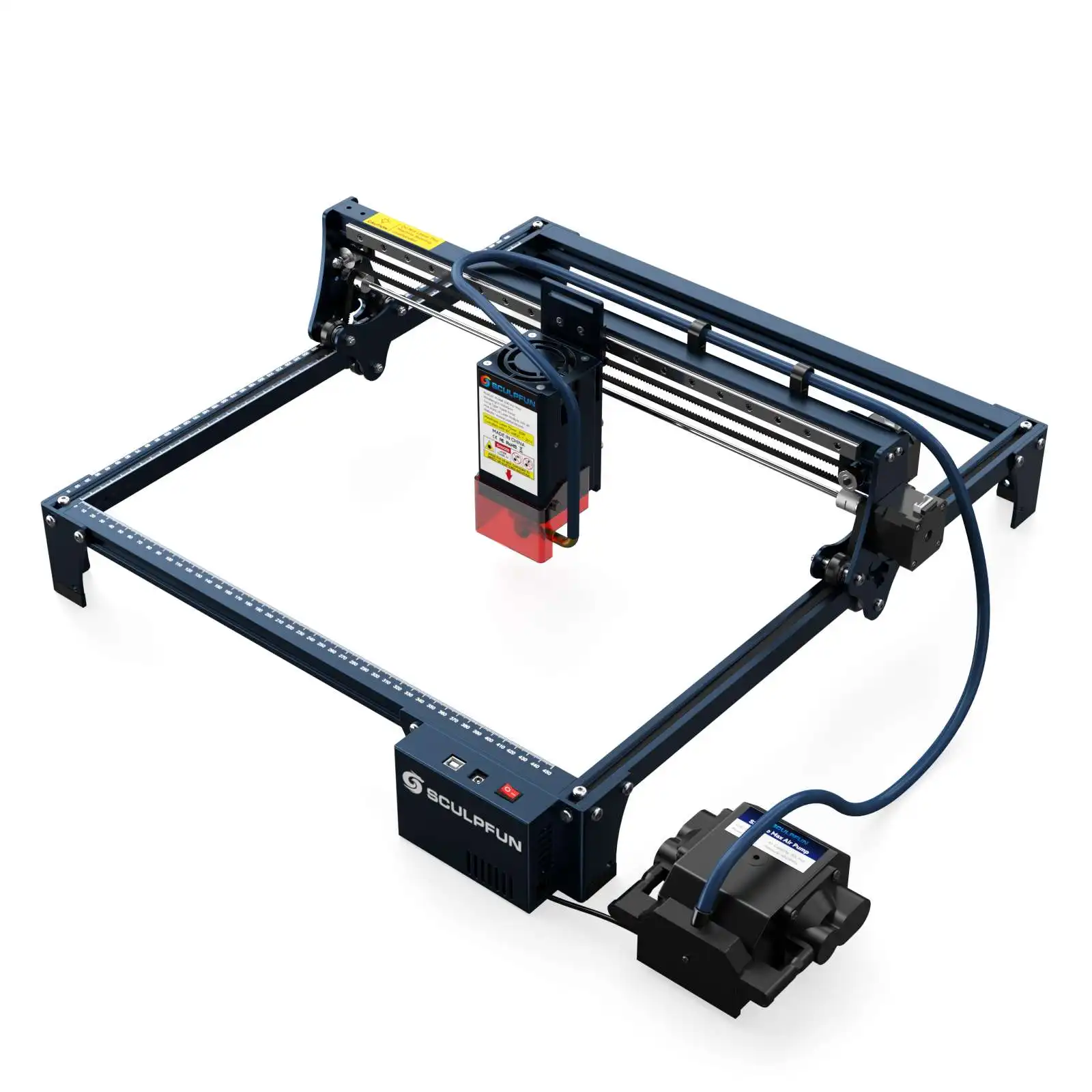 

Лазерный Гравировальный резак SCULPFUN S30 Pro Max 20 Вт, автоматический воздушный помощник, лазерная фокусировка, 32-битная материнская плата, сменный объектив, лазер