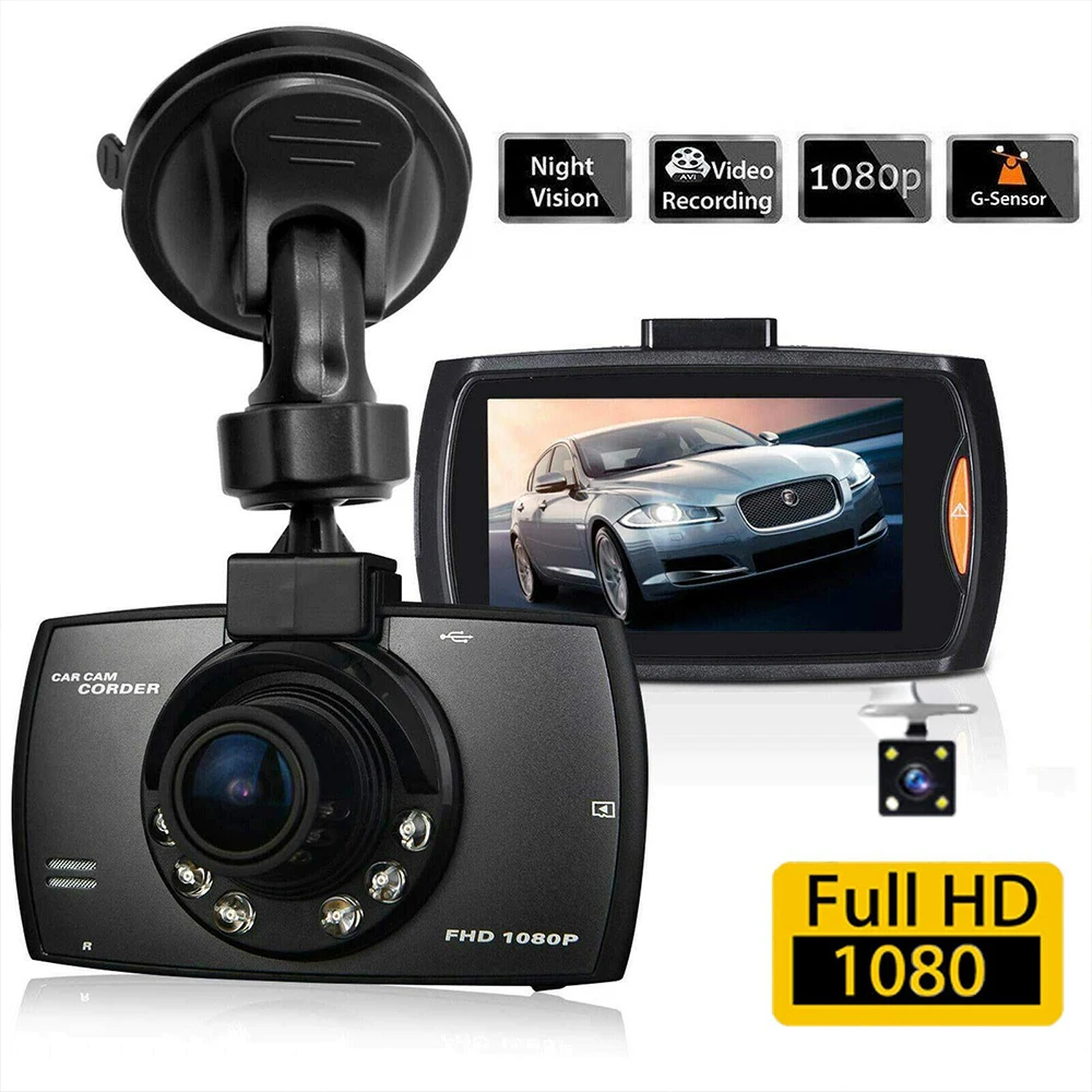 

Car DVR Camera 1080P Full HD Mirror Cam Car DVR Camera Dash Video Recorder 2.4" LCD Display G-sensor Night Vision G30 Vehicle