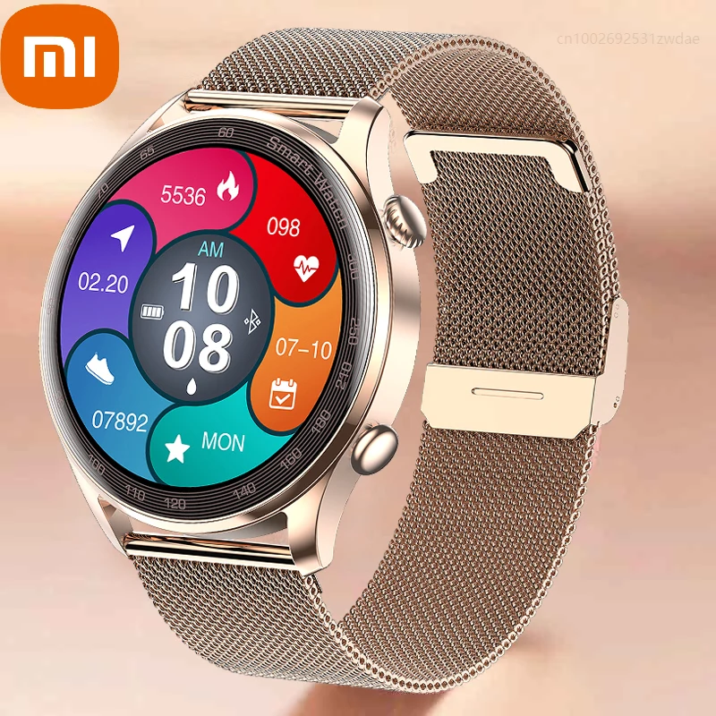 

Xiaomi 390*390 HD Display Smart Watch Bluetooth Call Music Control Men Smart Watch Lady Heart Rate Monitor for Android IOS Phone