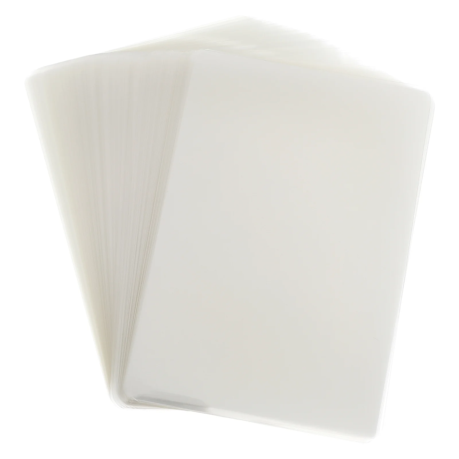 

200 Pcs Laminate Sheets Clear Sleeves Laminating Film Handmade Stickers Lamination Pouches Laminator Laminated Bag Paper