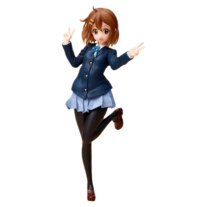 

[В наличии] lcfun Оригинальная фигурка TAITO Coreful Hirasawa Yui K-ON 18 см, ПВХ экшн-модель, коллекционные игрушки