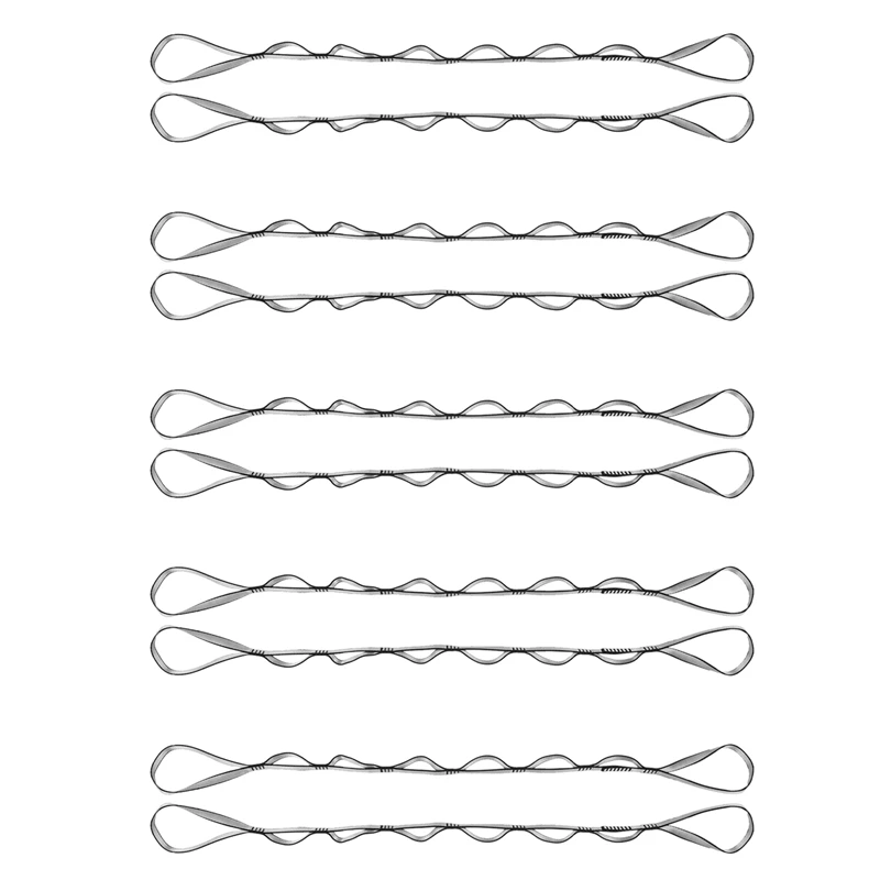 

10Pcs Daisy Chains Nylon Strong Climbing Strap Harness Climbing Rope Strong Daisy Chain For Outdoor Sport Camping