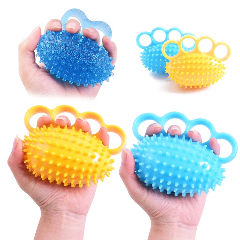 

Finger Grip Ball Massage Rehabilitation Training Elderly Exercise Ball Hand Finger Strength Circle Grip Device Stroke Hemiplegia