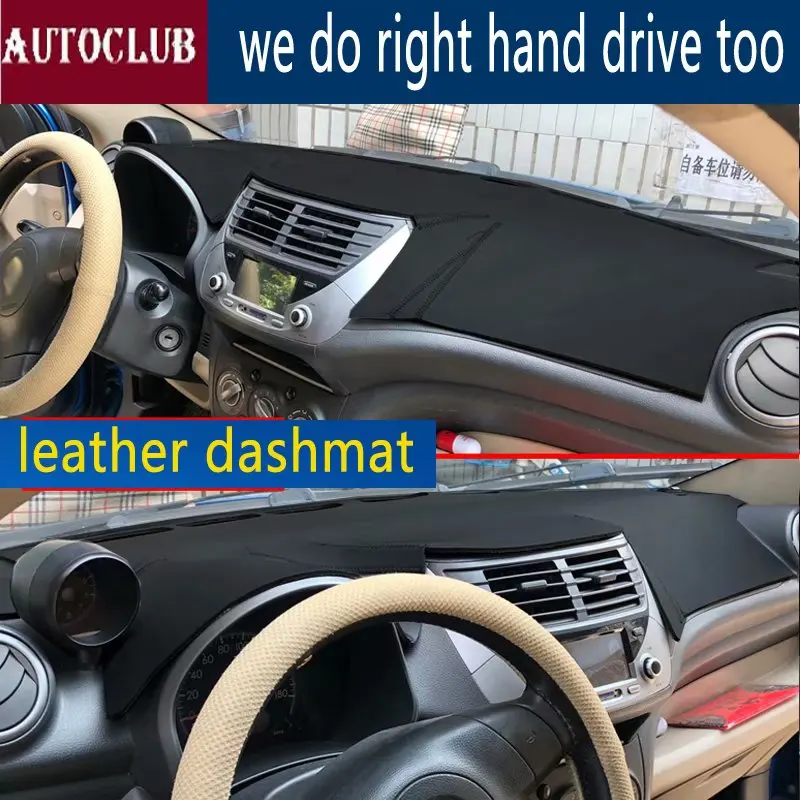 

For Suzuki Alto 2008-2013 Leather Dashmat Dashboard Cover Car Pad Dash Mat Sunshade Carpet Cover Custom 2009 2010 2011 2012
