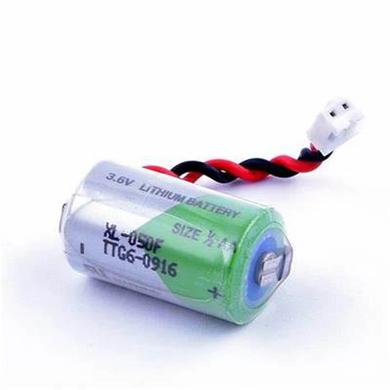 

1pce XL-050F 3.6V ER14250 1/2AA Lithium Battery With Plug
