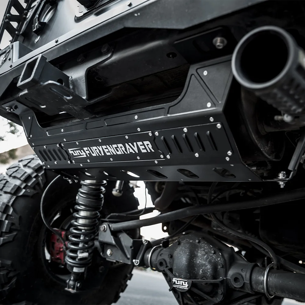 

Алюминиевая защитная крышка для выхлопной трубы Fury 2018 2019 2020 2021 2022 для Jeep Wrangler JL