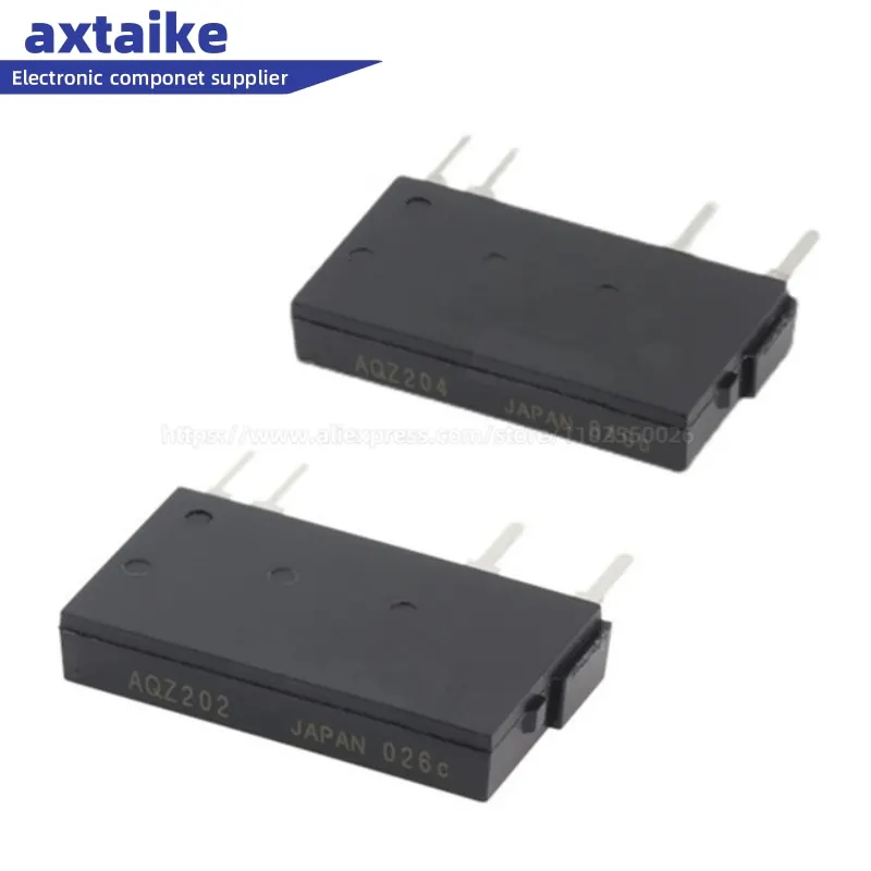 

Relay AQZ202 AQZ202D AQZ204 AQZ204D ZIP-4 DIP 4Pin Solid State Optocoupler Relay
