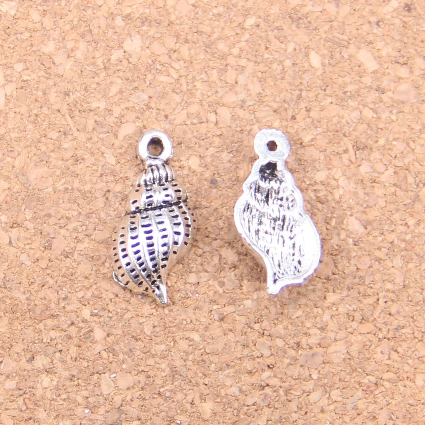 

146pcs Charms conch shell 20x10x4mm Antique Pendants,Vintage Tibetan Silver Jewelry,DIY for bracelet necklace