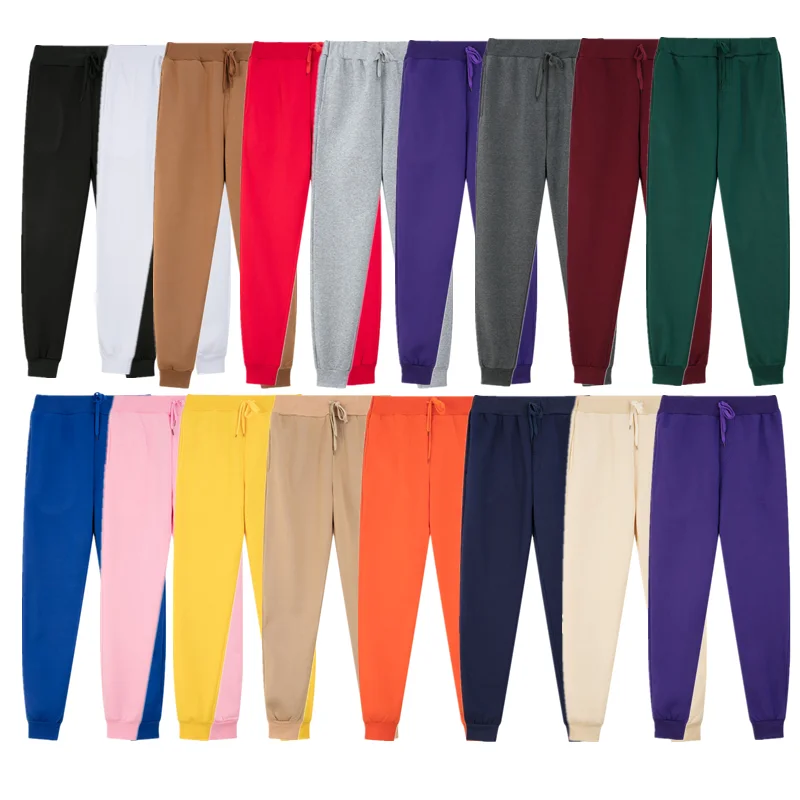 

Брюки спортивные мужские/женские, 16 цветов, для фитнеса и тренировок