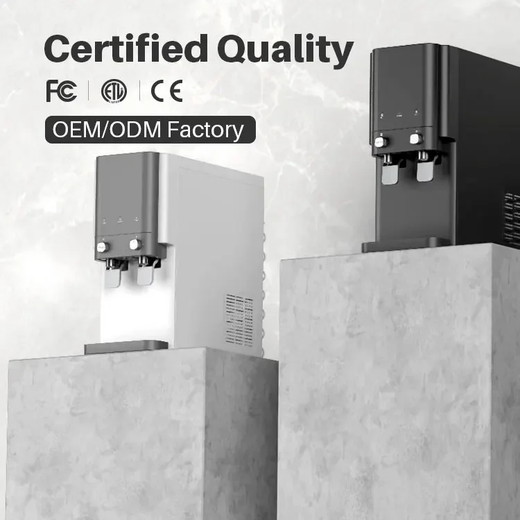 4-ступенчатая система фильтрации для воды с осмосом настольная RO-фильтра